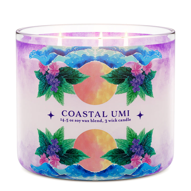 Coastal Umi 3-Wick Candle (S82S7)