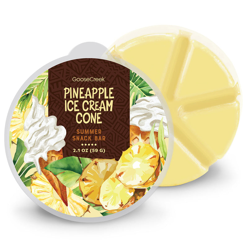 Pineapple Ice Cream Cone Wax Melt (S8ML8)