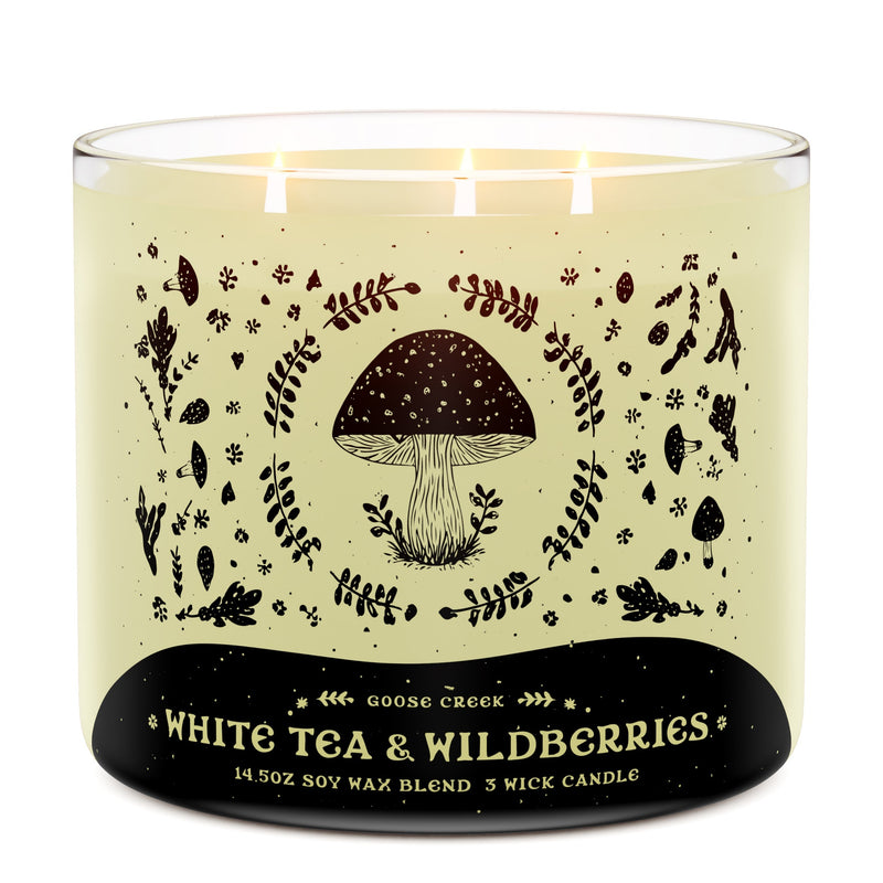White Tea & Wildberries 3-Wick Candle (S8HC5)